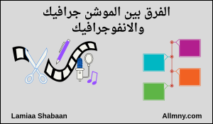 الفرق بين الموشن جرافيك والإنفوجرافيك